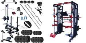 Full gym equipment price in India 2023 | All in one gym machine for home.